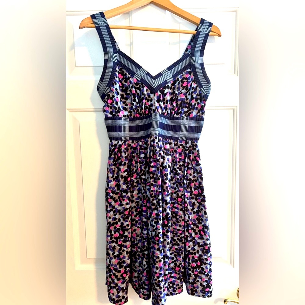 Plenty By Tracy Reese empire waist 100% silk Sz 6 rare